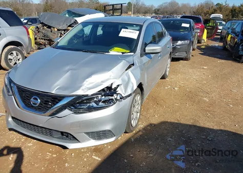 2018 Nissan Sentra S из США, поврежденный, VIN 3N1AB7AP0JY292990
